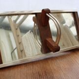 Double mirror tray