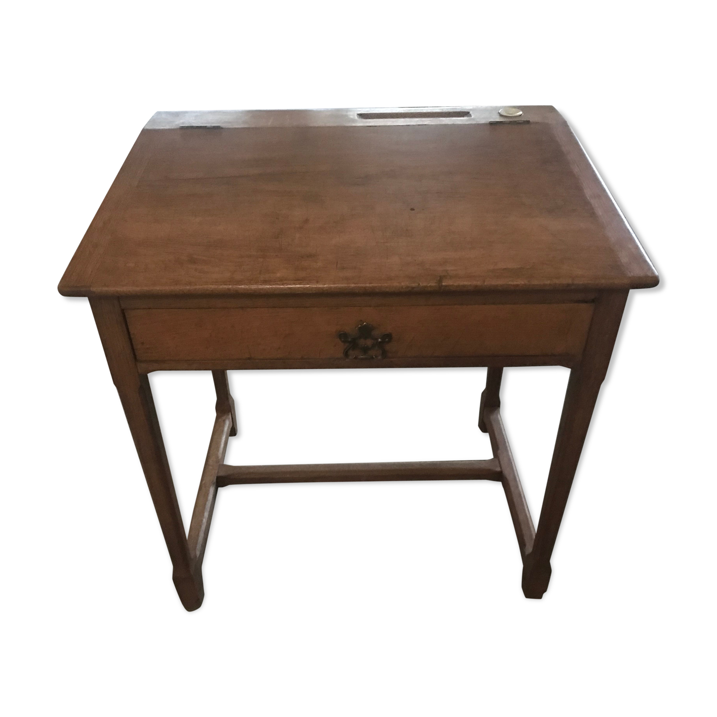 Oak school desk