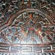 Ethnic carved wooden worker's furniture