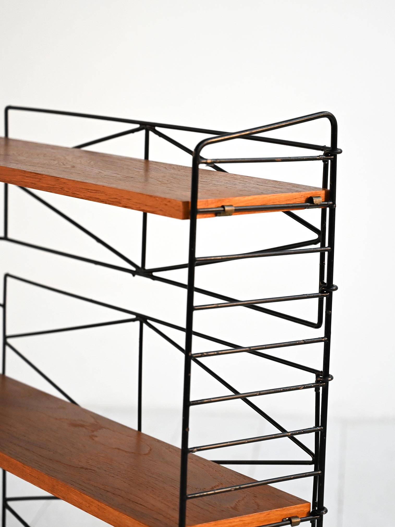 Scandinavian modular bookcase “String” style 1950s–60s