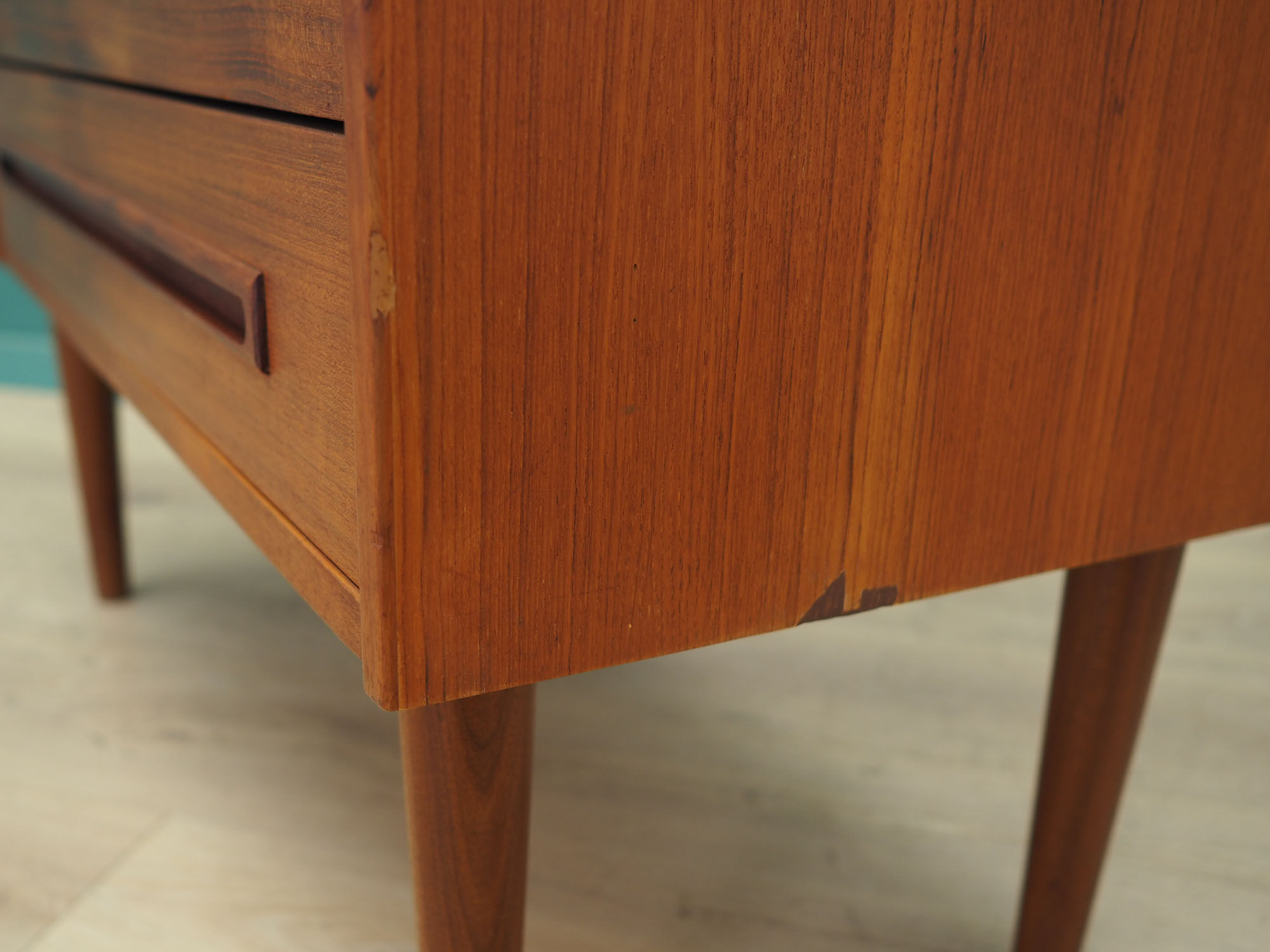 Teak cabinet, Danish design, 1970s, production: Denmark