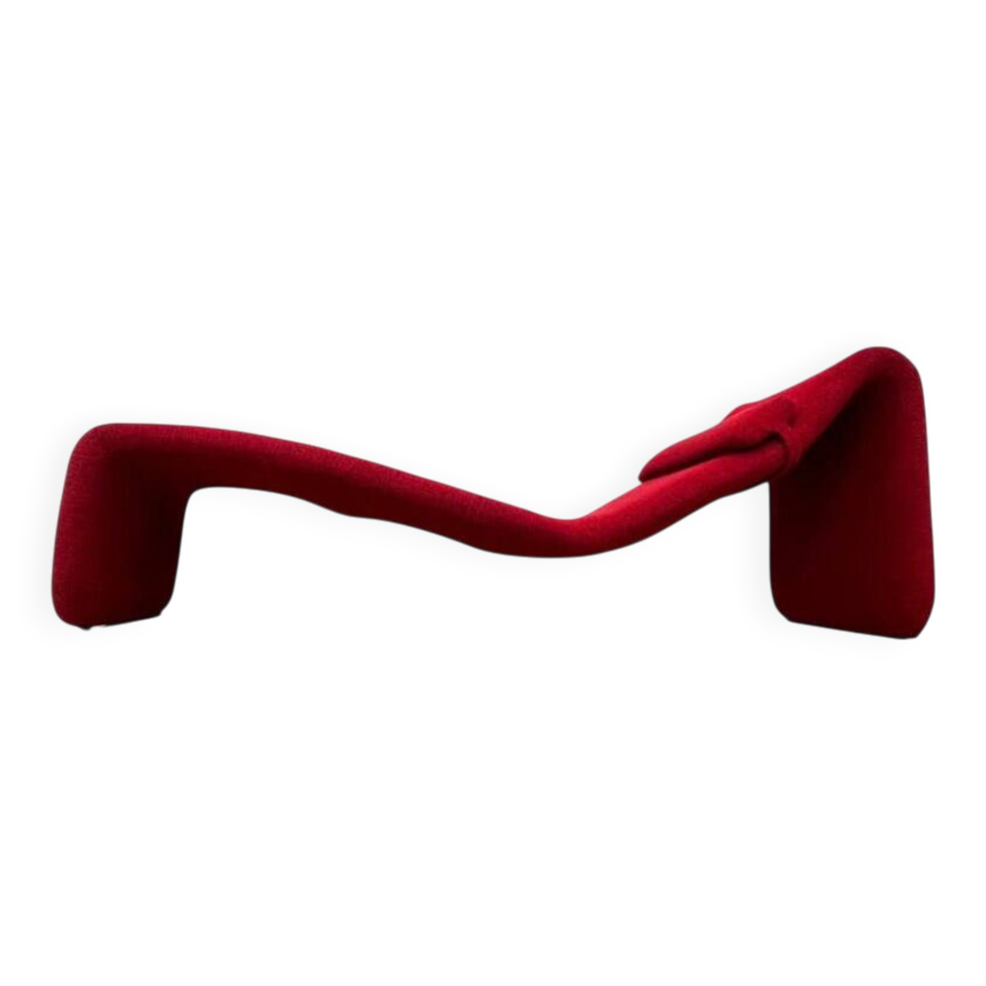 Fauteuil Djinn Lounge Mid-Century pour Airborne conçu par Olivier Mourgue, années 1960.
