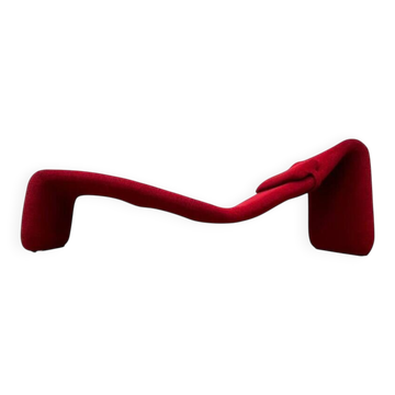 Fauteuil Djinn Lounge Mid-Century pour Airborne conçu par Olivier Mourgue, années 1960.