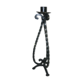 Wrought iron candle holder