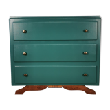 Commode art déco aux pieds moustache