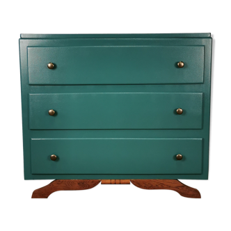 Commode art déco aux pieds moustache