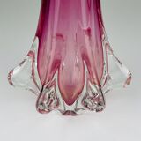 Chambord vase in vintage Murano glass by Fratelli Toso, Italy, 1960s.