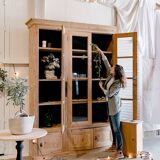 Vintage craft display case