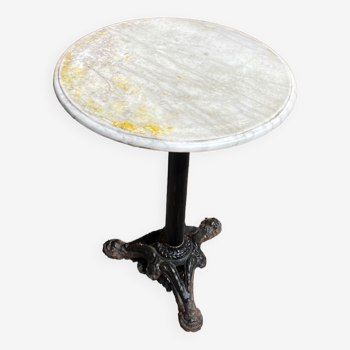 Marble bistro table