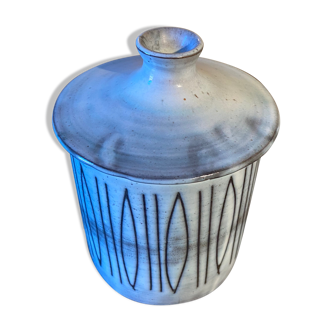 Small pot with ceramic lid Jacques Pouchain Dieulefit