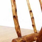 Raw wood magazine rack 1950