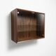 Poul Cadovius Wall Mounted Glass Cabinet By CADO, 1960s.