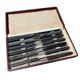 Box of 12 stainless steel knives