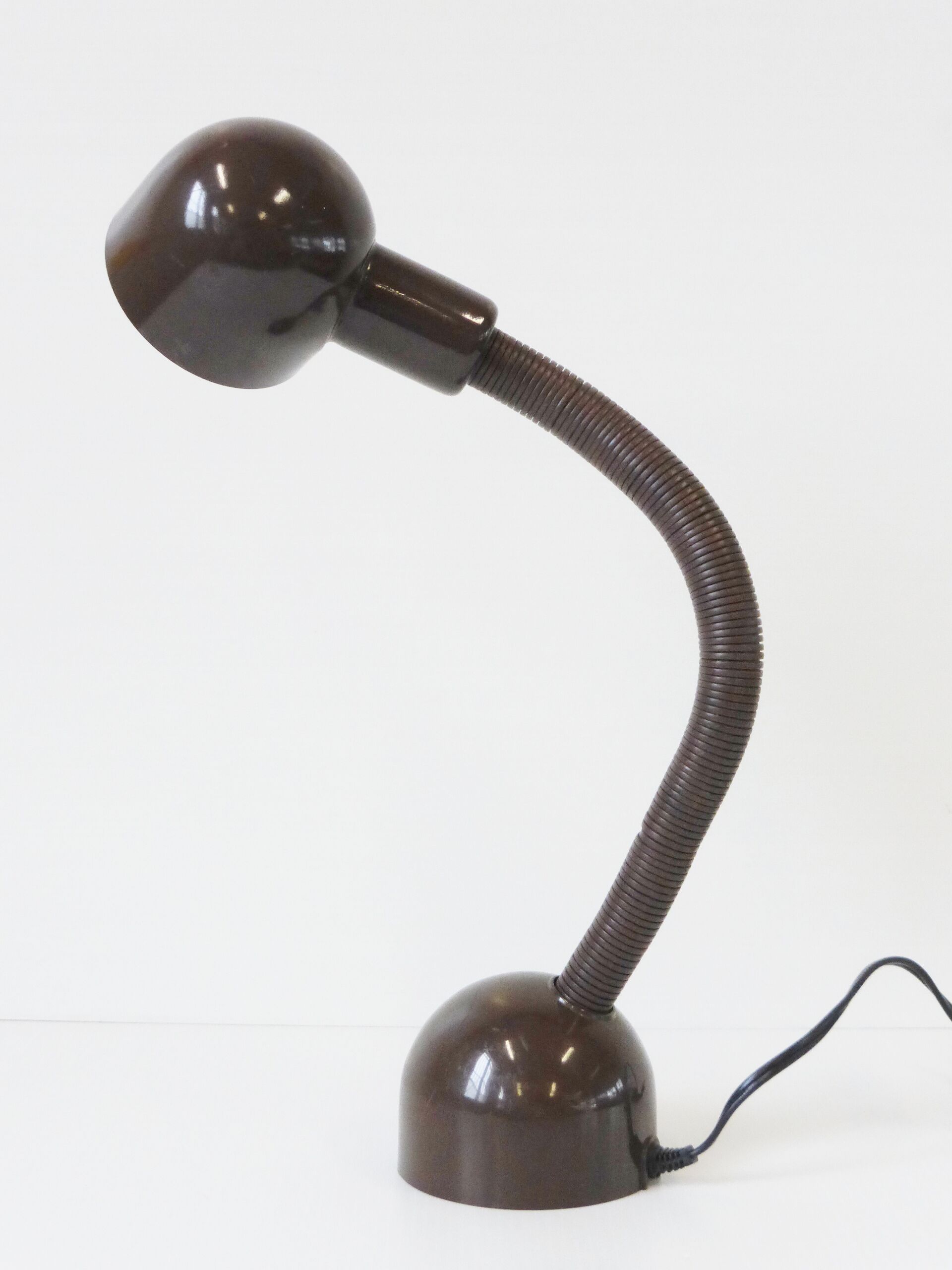 Isao Hosoe: rare snake ebi version lamp lamp to ask chocolate 1970 vintage