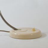 Lampe en bakélite ivoire et noir, Hélion 1940
