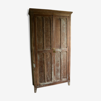 Armoire parisienne patinée