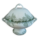 Small antique soup tureen in ironstone