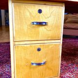 Art deco boomerang desk, circa 1940