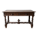 Antique solid wood carved desk in Louis XIII style.