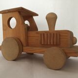 Wooden train set