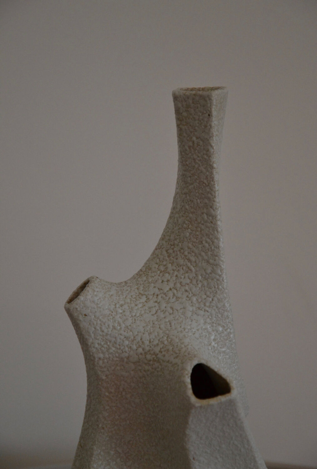 Minimalist design vase signed 1960s