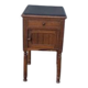 Nightstand, black bedside table
