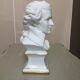 Bust Mozart biscuit porcelain from Limoges