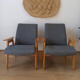 Designer armchair by J. šmidek, 1970s.