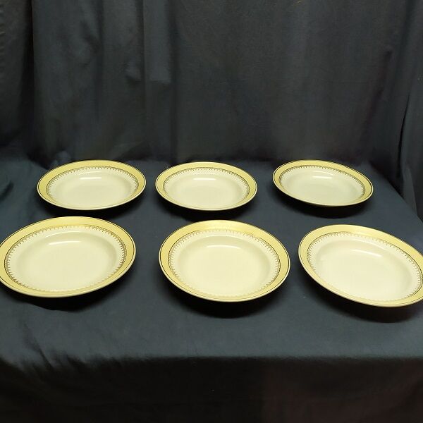Lunéville Gaïté Porcelain Old Plates Lot of 6 brocanteespritdantan