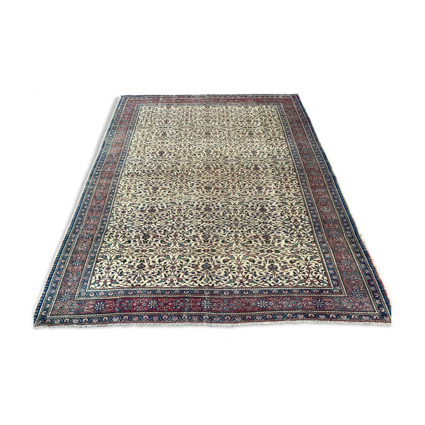 Vintage Turkish Rug 237x198 cm