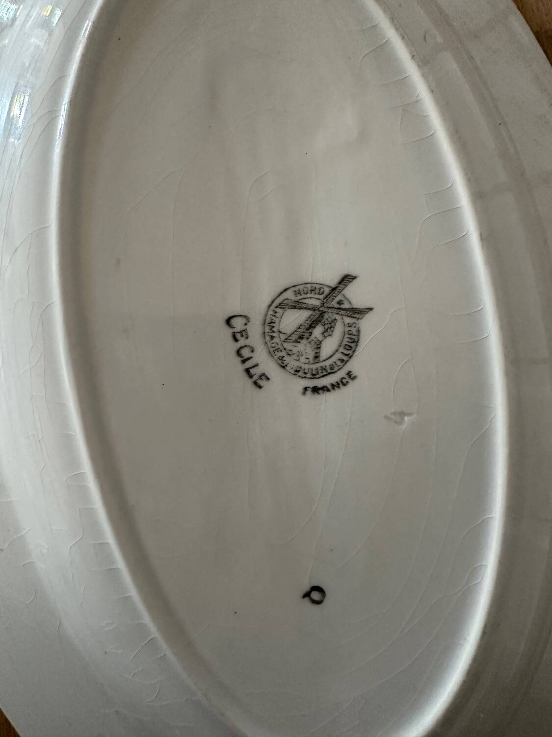 Oval dish Moulin des Loups