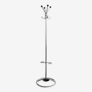 Bauhaus Czechoslovak Chrome Coat Rack by Hynek Gottwald, 1930s