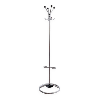 Bauhaus Czechoslovak Chrome Coat Rack by Hynek Gottwald, 1930s