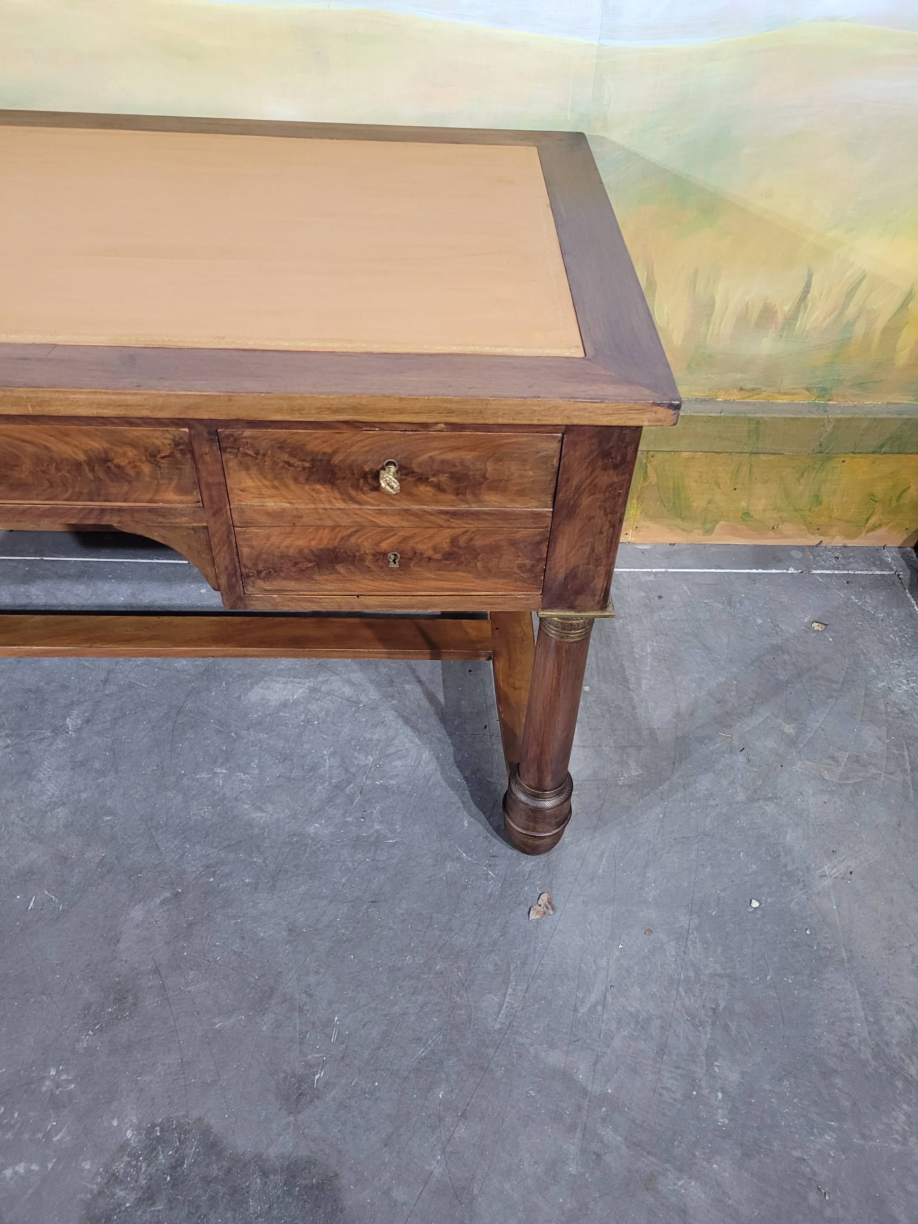Empire mahogany desk