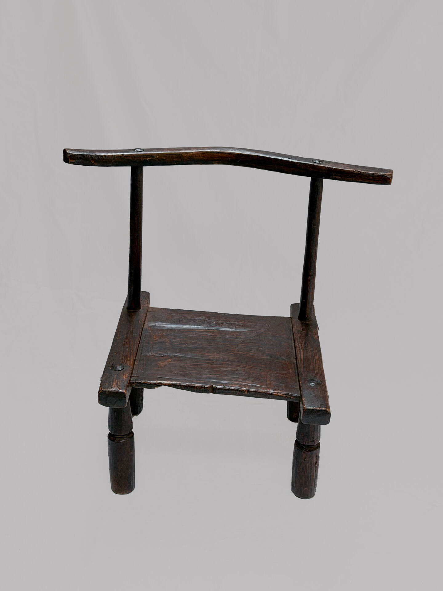 Baoule chair in wood (Ivory Coast)