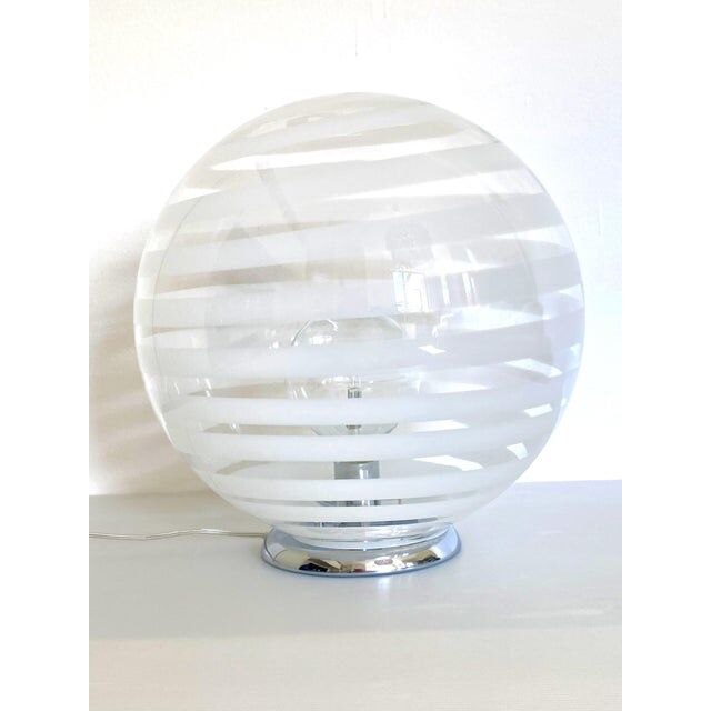 Murano glass table lamp