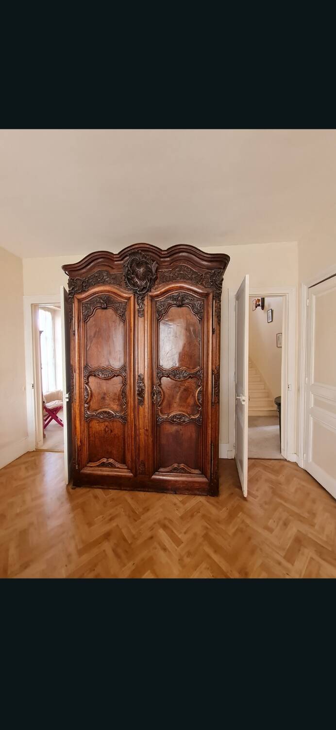 Remarkable Lyonnaise Armoire Louis XV