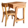School desk and chair set stamped Baumann