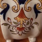 Vase faïencerie Desvres Fourmaintraux 19e siècle