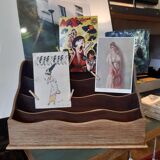 mail, wood, vintage door