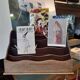 Porte courrier bois vintage
