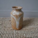 vase grès vintage céramique handmade poterie décoration campagne scandinave bohème