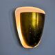 Regency brass wall light, Italy, 1970