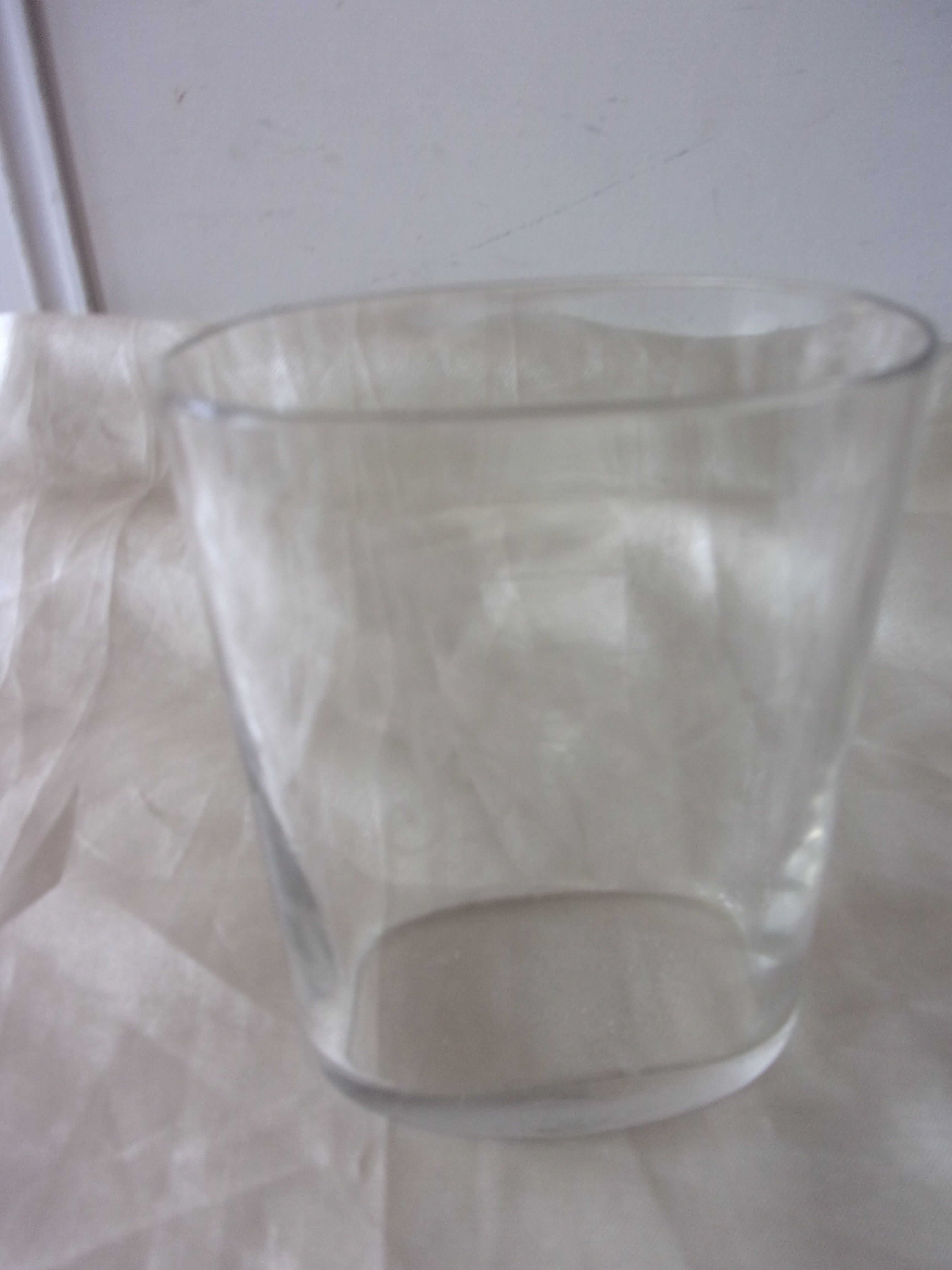 Cure glass and wicker basket