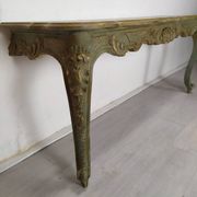 Louis XV style patinated console table