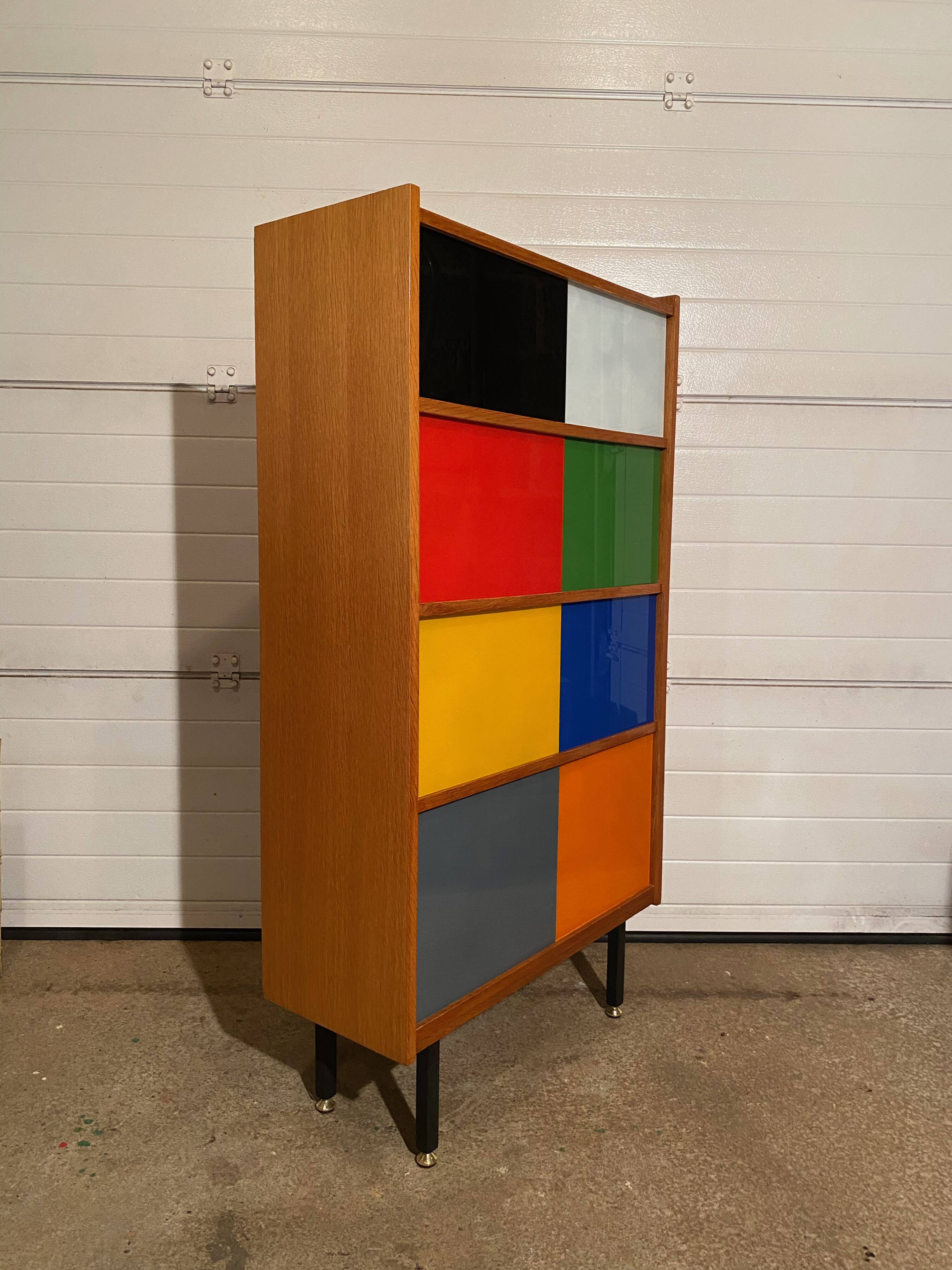 Bibliothèque/vitrine vintage