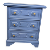 Small chest of drawers - 3 carved drawers