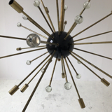 Brass Sputnik chandelier