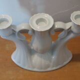White ceramic candlestick