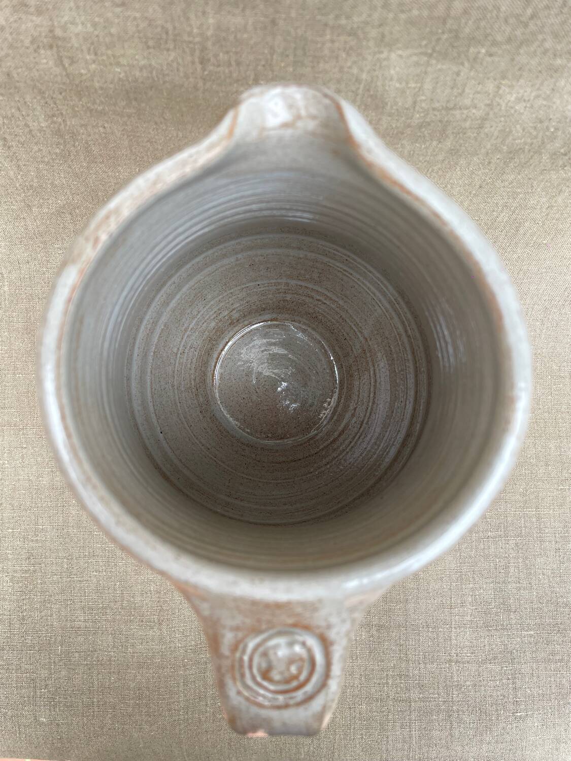 Volkoff Vallauris stoneware pitcher